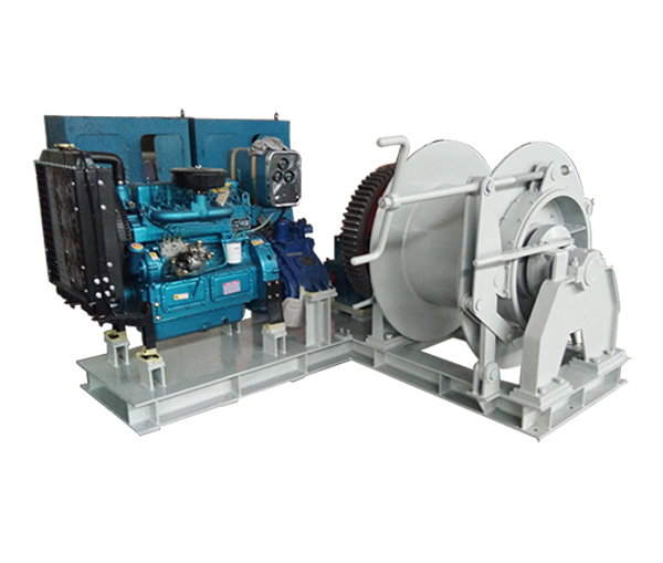 100 kN Diesel Engine Winch